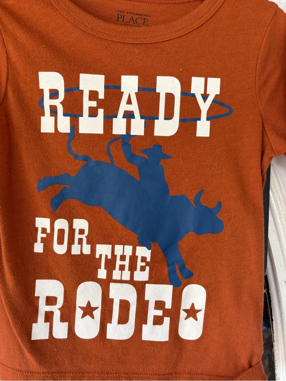 The Children's Place Rust Orange 'Ready for the Rodeo' Graphic Tee